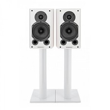 Wharfedale Diamond 9.1 Speakers with Stands White
