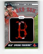 Bobby Dalbec RC 2021 Topps 1st RC Cap Logo Patch Platinum Parallels #/70 Red Sox