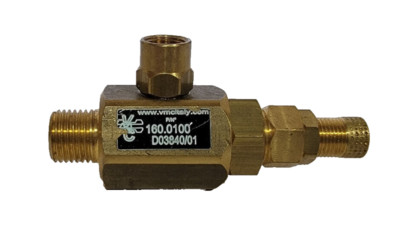 Discounted Brass Air Pressure Switch VMC Italy - Pilot Sensing 1/4 NPT MALE