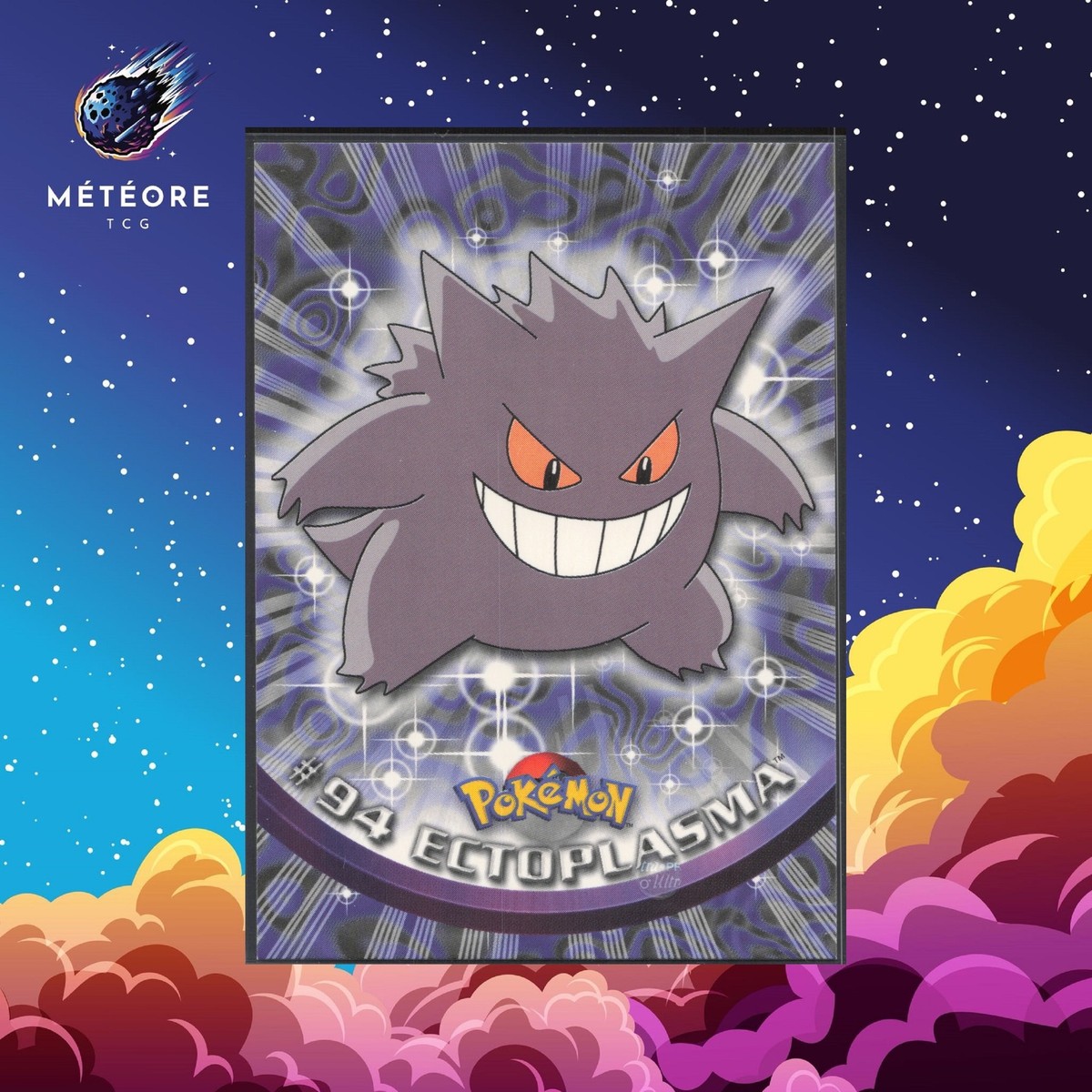 Pokemon Card Ectoplasma 94 TOPPS Series 1 French | eBay