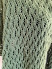 Ob.D. Handmade, Hand Knit Zig-Zag Lace & Bobbles Stole/Light Wrap — photo 10