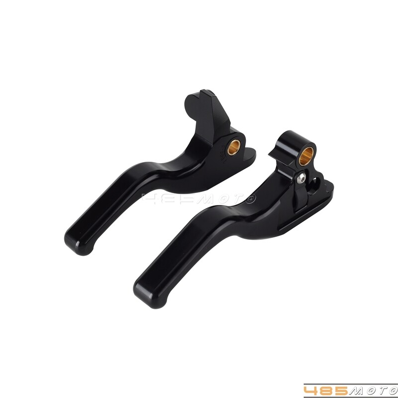 Black Brake Clutch Levers For Harley Touring Road Glide FLTRX FLHTC 2008-2013