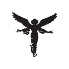 Angel Fairy - Vinyl Decal Sticker - Multiple Color  Sizes - ebn52