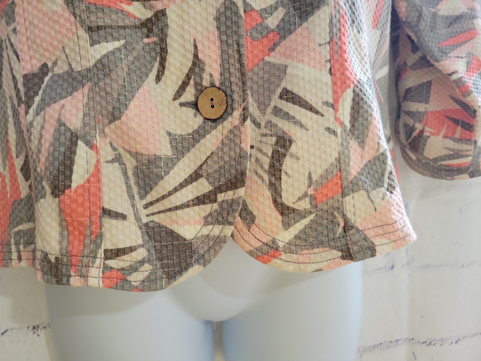 Ruby Rd  Multicolor  Blazer Jacket  Size 16 Round… - image 6