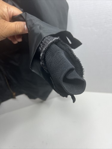 VTGHorace Small Security Nylon Black Jacket USA Uniform Chill Chaser Sz 46L - Picture 8 of 12