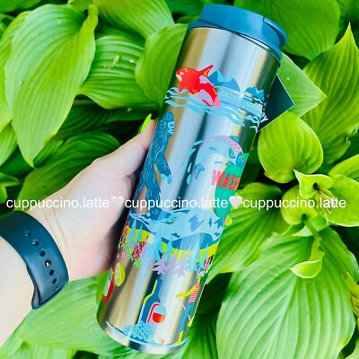 NWT Starbucks 2024 'Washington' Discovery Series SS Bottle Tumbler