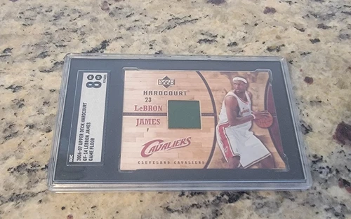 LeBron James 2006-07 UPPER DECK GF-14 HARDCOURT GAME USED FLOOR Cards