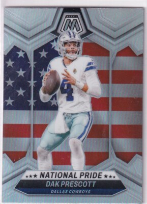 Panini Football NFL Mosaic 2024 No. 253 Dak Prescott Silver Prizm