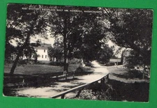 US MASSACHUSETTS - HAVERHILL, POET WHITTIER'S BIRTHPLACE VINTAGE PC 152