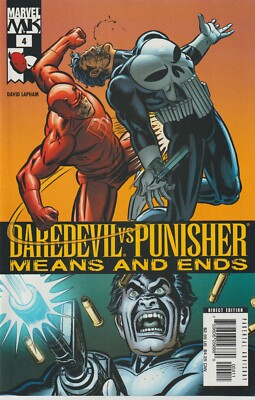 MARVEL COMICS DAREDEVIL VS PUNISHER MEANS AND ENDS #4 (2005) VF