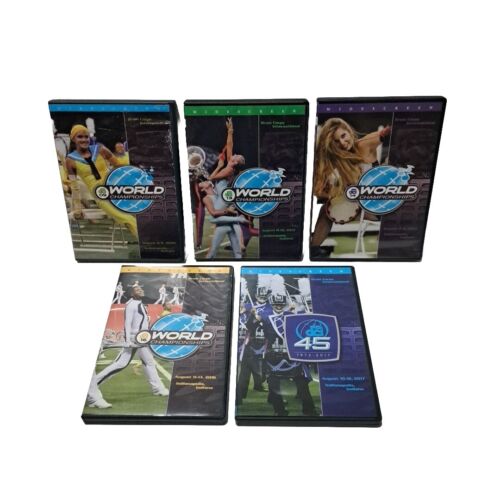 Lot of 5 Rare Drum Corps World Championships DVDs 2009 2013 2014 2016 2017 - Afbeelding 1 van 14