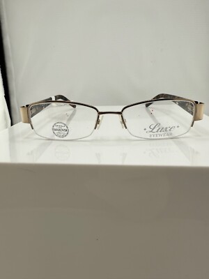 Luxe WLO 308 234 Brown Eyeglass Frame 52 17 135