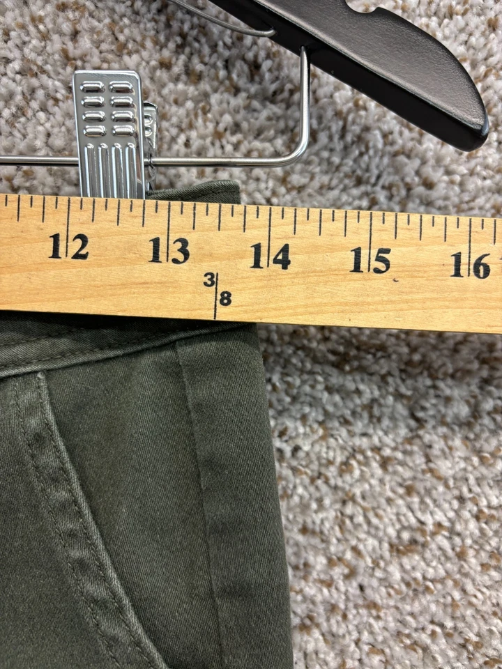 A New Day Green Skinny Leg Pants Stretch Zip Ankle Pants Women's Size 4 - Image 4 of 4