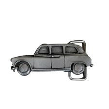 Vintage Pewter 1993 Ultimate Buckles LTD Car Metal Belt Buckle 2" Great Britain