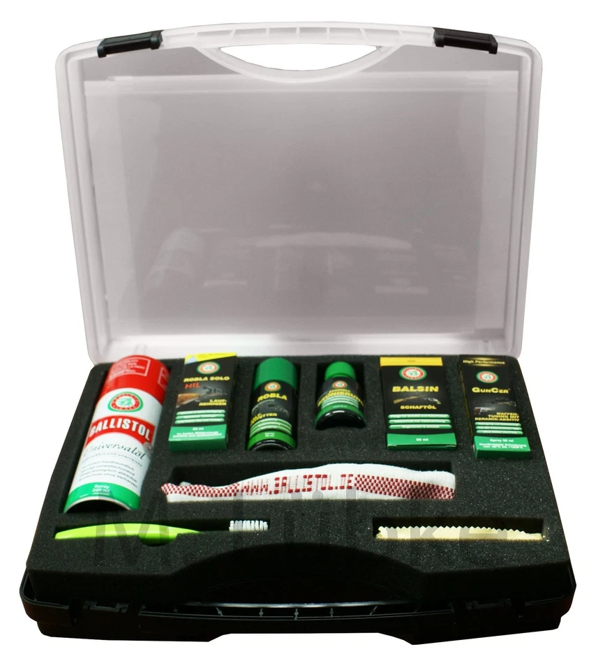 Ballistol Waffenpflege Set Waffen Brünierung Reinigung Pflege Universalöl