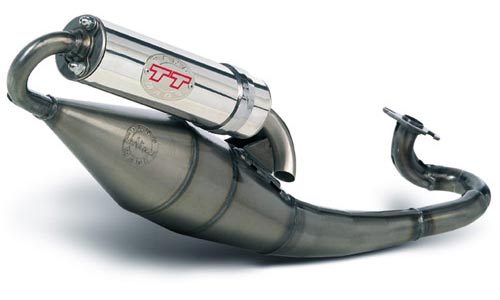Pot d'échappement LeoVince TT pour Yamaha Bw's 2004-2015 - Échappement scooter 50cc