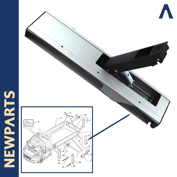 Newparts Verriegelung Scharnier Heckklappe FüR Boxer Ducato Jumper 7220NH 7220RY-image