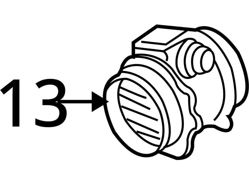 2002 BMW 325i Mass Air Flow Meter Sensor MAF OEM 157K Miles - LKQ393056494 - Изображение 4 из 4