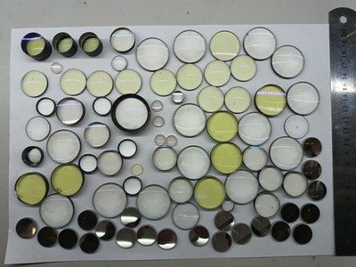 Lenses of different sizes and shapes
