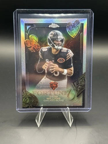 2025 Topps Chrome Caleb Williams Base (RAW)