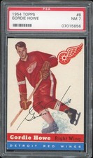 1954 Topps Gordie Howe #8 PSA 7