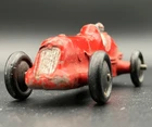 Vintage Dinky Toys  No.35b MG Midget Racing Car - Red/Silver Driver