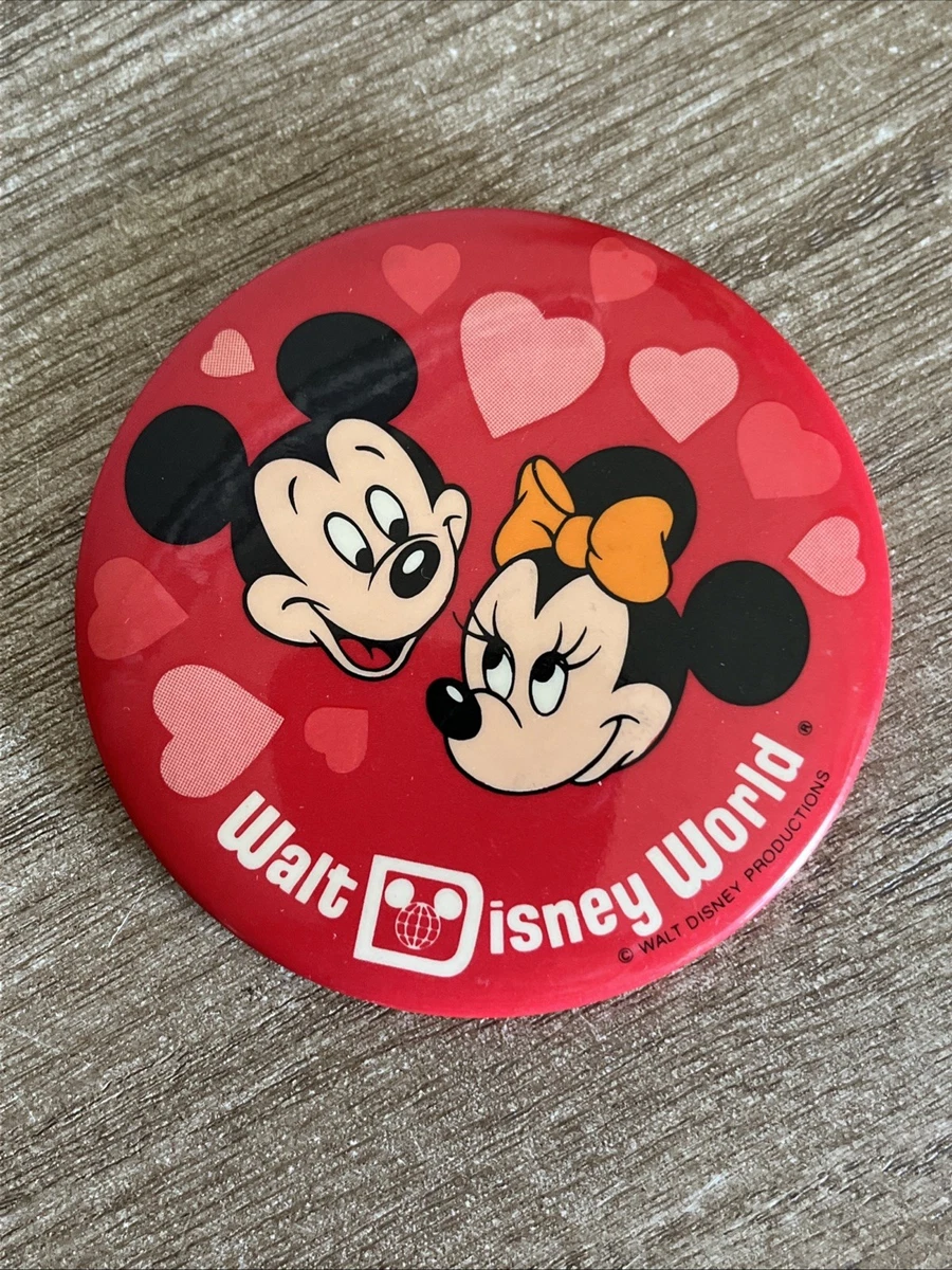 Valentine's Day Disney Theme Park Pins, Patches & Buttons (1968