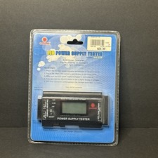 Coolmax PS-228 LCD ATX Power Supply Tester PSU SATA 20/24 Pin New Sealed