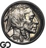 1937-D Buffalo Nickel, Lustrous Gem BU++, Full Horn, Sharp Strike Denver Buffalo Nickel