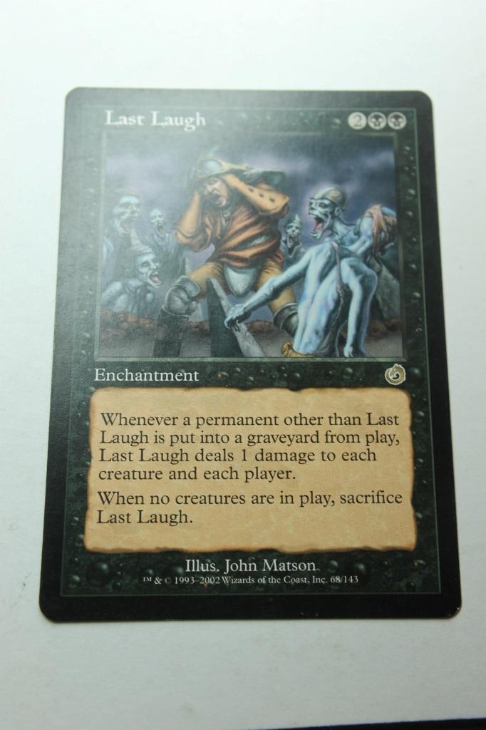 MTG Last Laugh x1- -Torment-Lightly Played