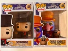 Funko Pop! The Muppet Christmas Carol - Charles Dickens  #1456 & Scrooge 1455