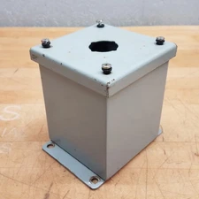 Saginaw Controls SCE-1PBX Pushbutton Enclosure 4 x 4 x 4.75", 30.5mm Hole Typ 12