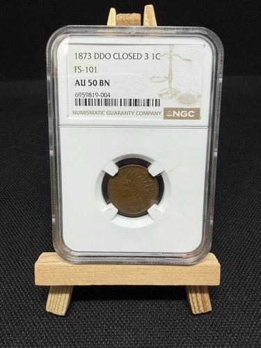 1873-P Indian Head Cent — photo from the most recent tracked eBay sale