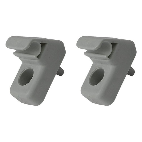 2Pcs Sun Visor Holder Mount Brackets For Fiat Grande Punto OEM