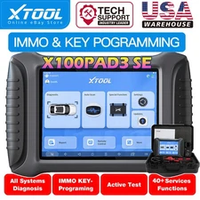 XTOOL X100PAD3 SE V2.0 OBD2 Scanner Full System Diagnostic Tool IMMO Programmer