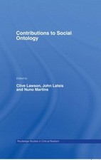 Contributions to Social Ontology by Clive Lawson (English) Paperback Book