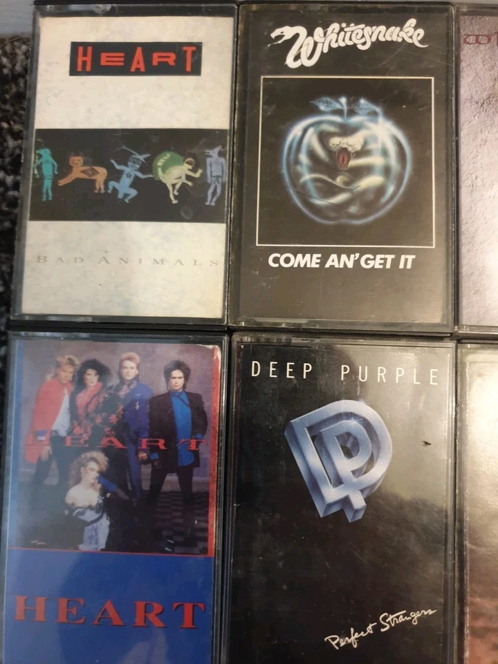 34 Rock Cassettes - Def Leppard, Whitesnake, Kiss, Skid Row, AC/DC Etc.. - Image 2 of 4