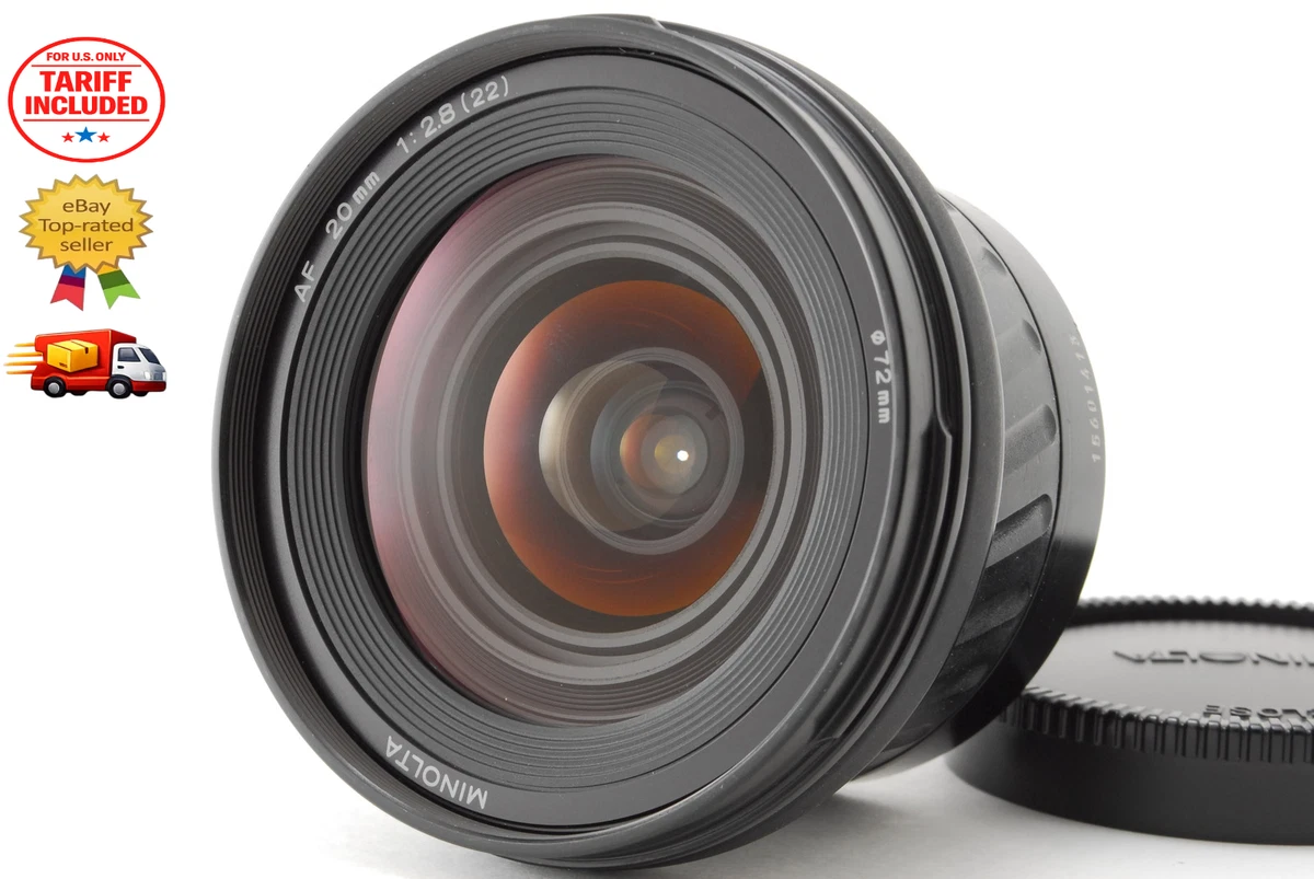 Minolta f/2.8 Camera Lenses 20mm Focal for sale | eBay