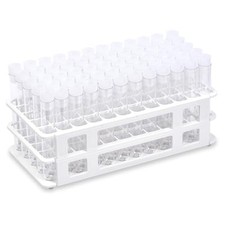 PP Well Rack w/ 16x150mm PP Tubes & 16mm Caps, Karter Scientific 402J1 (Cs/20)