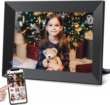 Frameo 10.1 Inch WiFi Digital Picture Frame w/ 32GB Storage, 1280  800P IPS HD