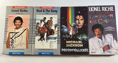 Michael Jackson Moonwalker VHS 1988 Music Video Film Movie PLUS! L. RICHIE KOOL