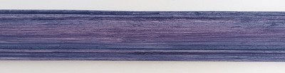 Vintage Mid-Century Brushed English Navy Solid Wood Art Print Frame 27 x 33