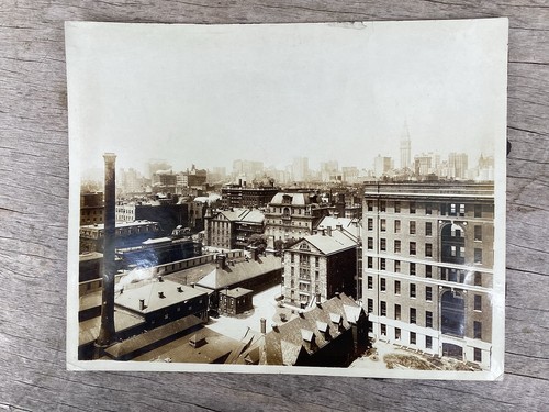 1914 Vintage Photo NYC BELLEVUE HOSPITAL BUILDINGS EXTERIOR VIEW Antique - Picture 2 of 3