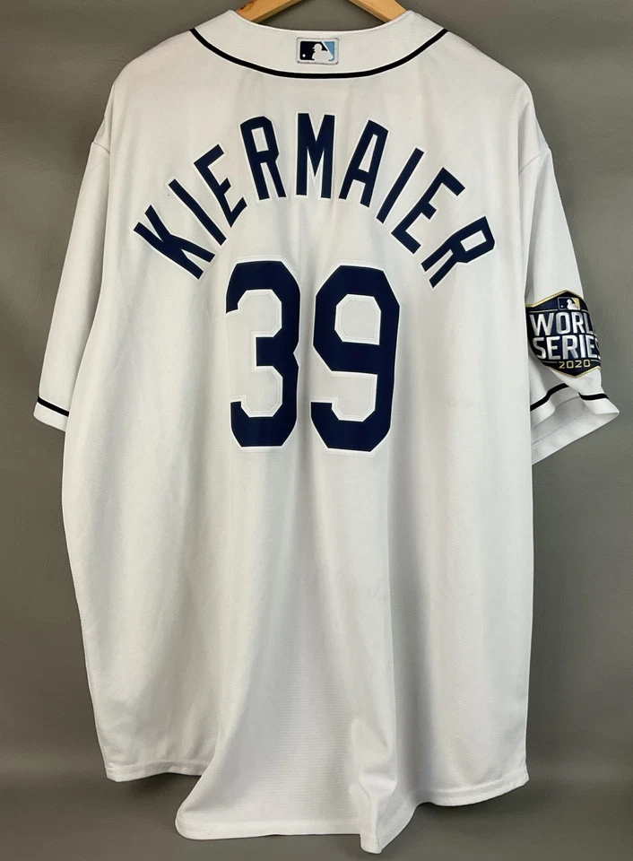 Nike MLB Tampa Bay Rays Kevin Kiermaier #39 Jersey Size 2X Men’s Word Series - Image 2 of 4