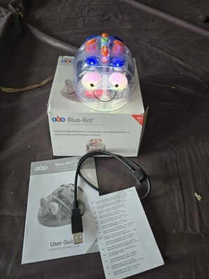 TTS Blue-Bot Bluetooth Programmable Floor Robot In Box Used