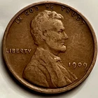 1909 VDB Lincoln Wheat Cent Philadelphia F-VF First Year Issue Penny JC1736
