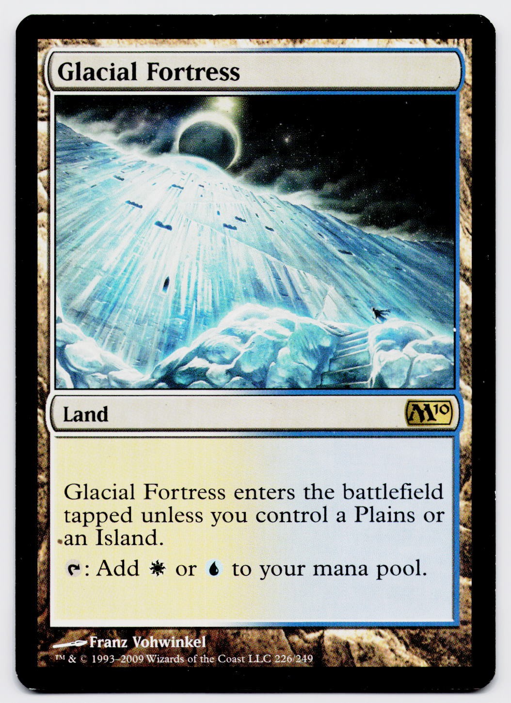 GLACIAL FORTRESS R MAGIC 2010 (M10) 226 MAGIC: THE GATHERING MP