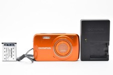 OLYMPUS VH210 Orange Compact Digital Camera Ready to Use Fully Functional