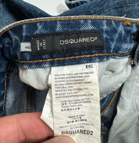 Dsquared2 Distressed Herren Jeans Größe EU 46 US 30x28 *Made In Italy* - Bild 4 von 4