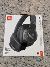 NEW JBL Live 770 NC Black Over-Ear Noise-Cancelling Headphones